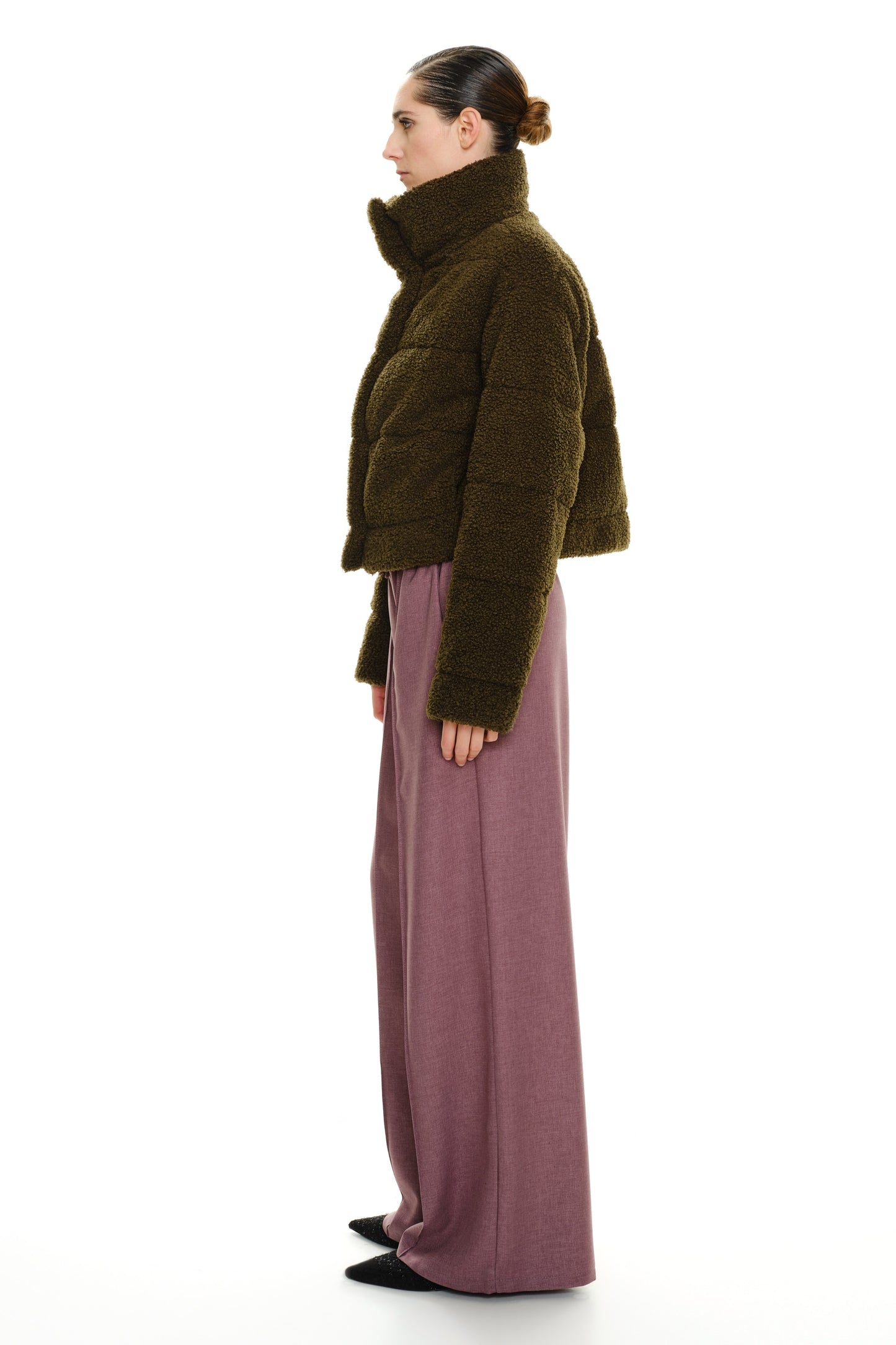 Lumina bouclé jas Scottie