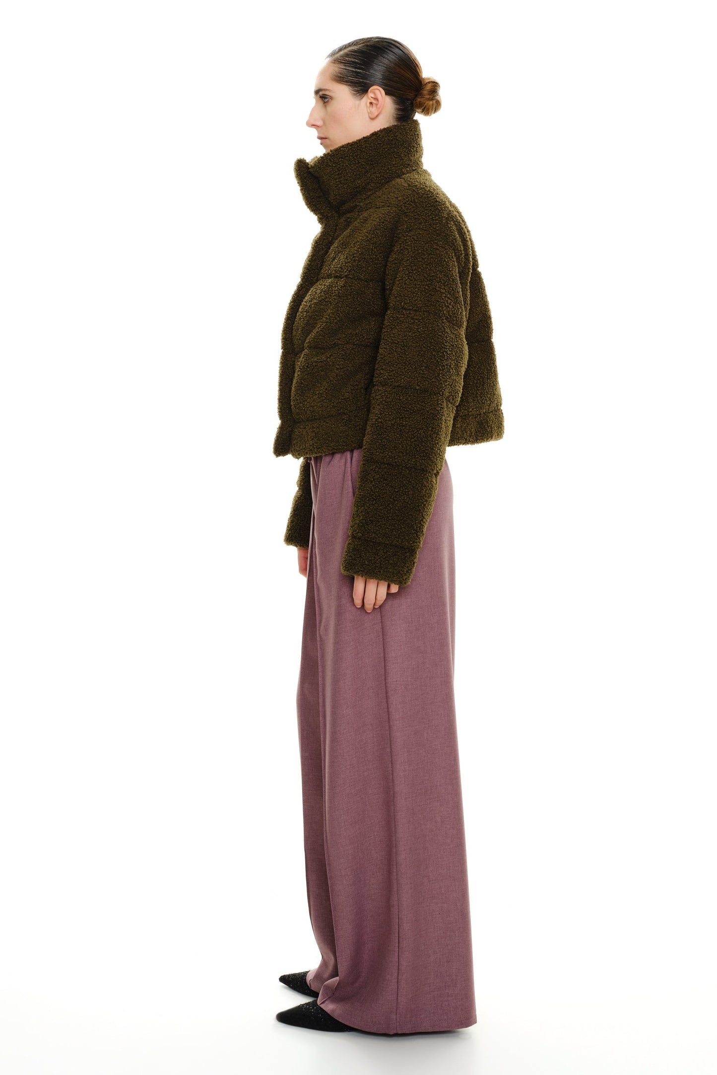 Lumina bouclé jas Scottie