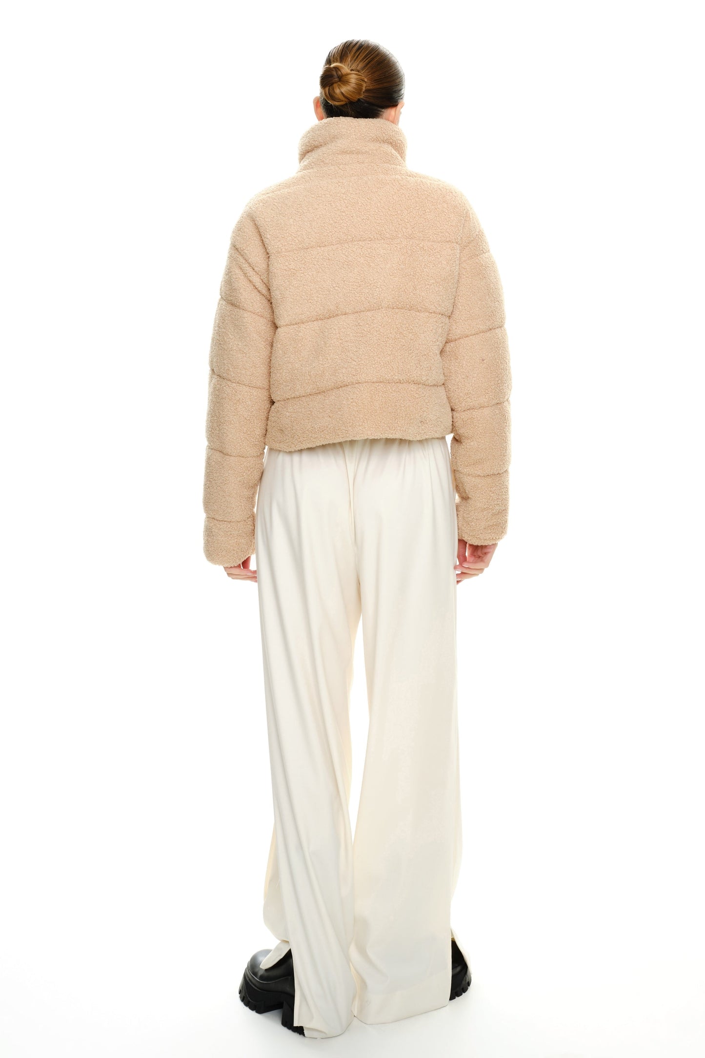 Lumina bouclé jas Scottie