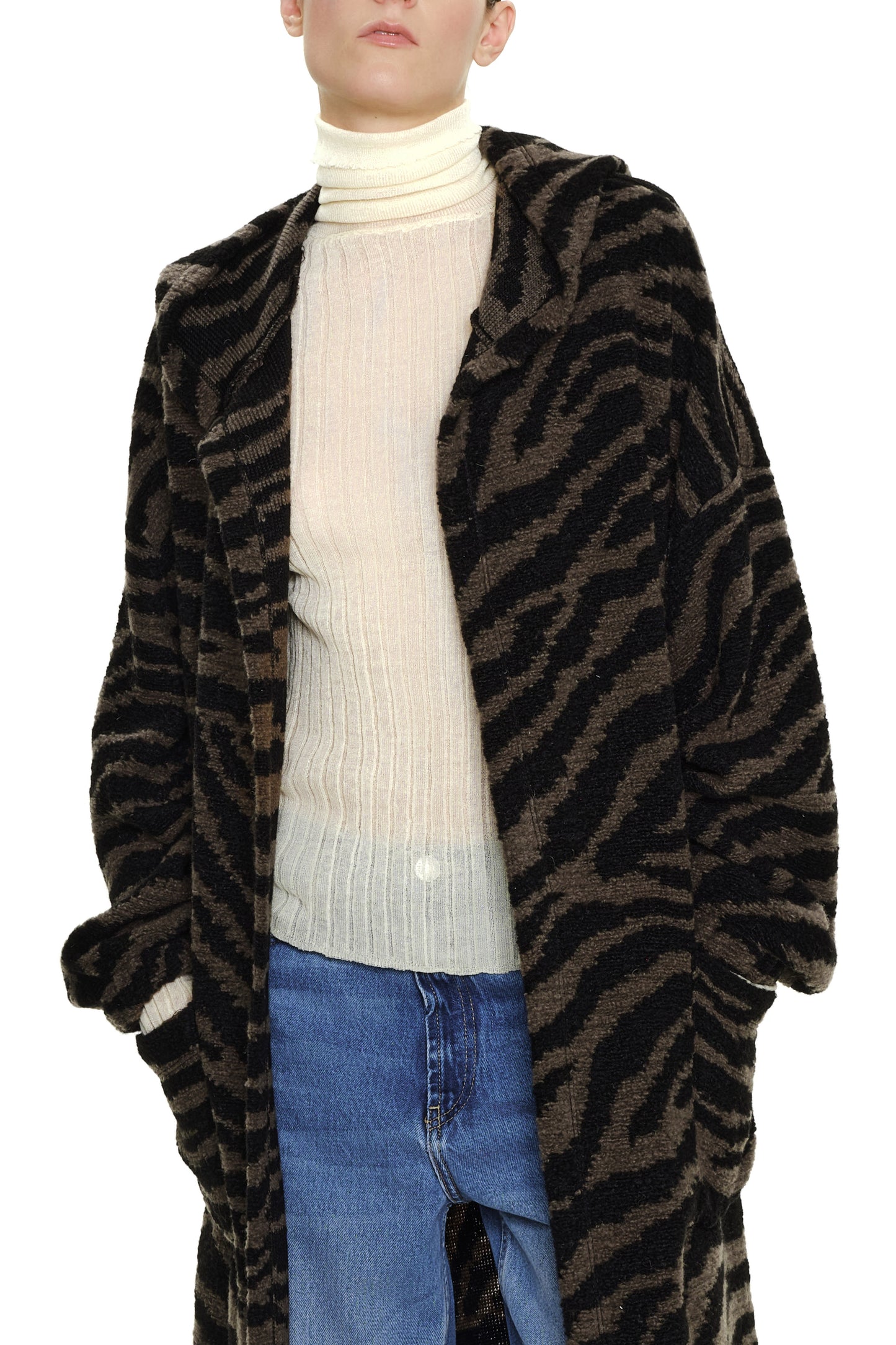 Lumina zebraprint vest Abby