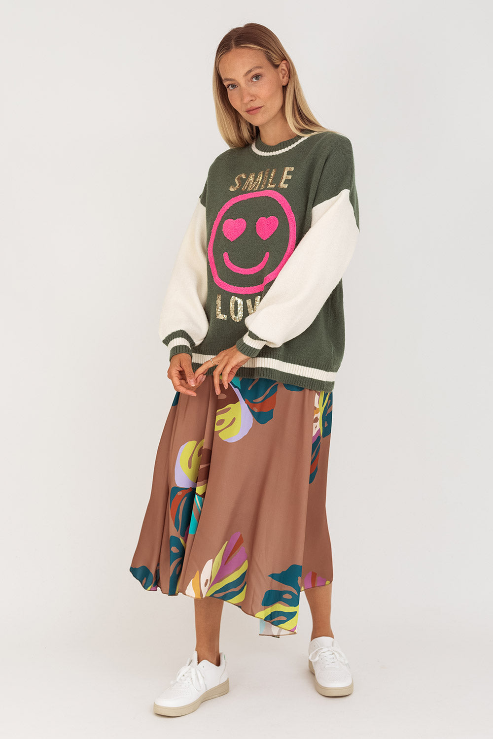 Trui Smile (in 3 kleuren)