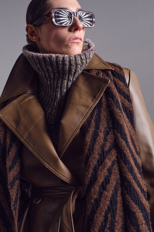 Lumina zebra print sjaal Joan