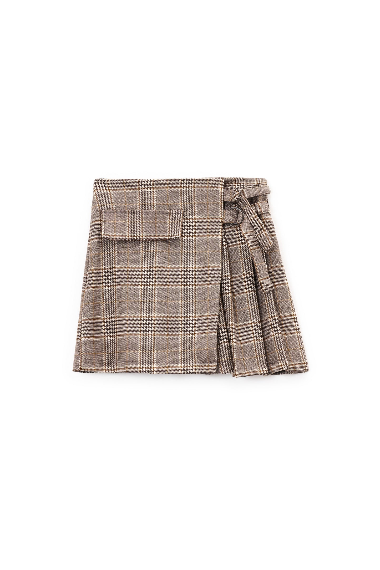 Lumina tartan stof mini rok Lizzy