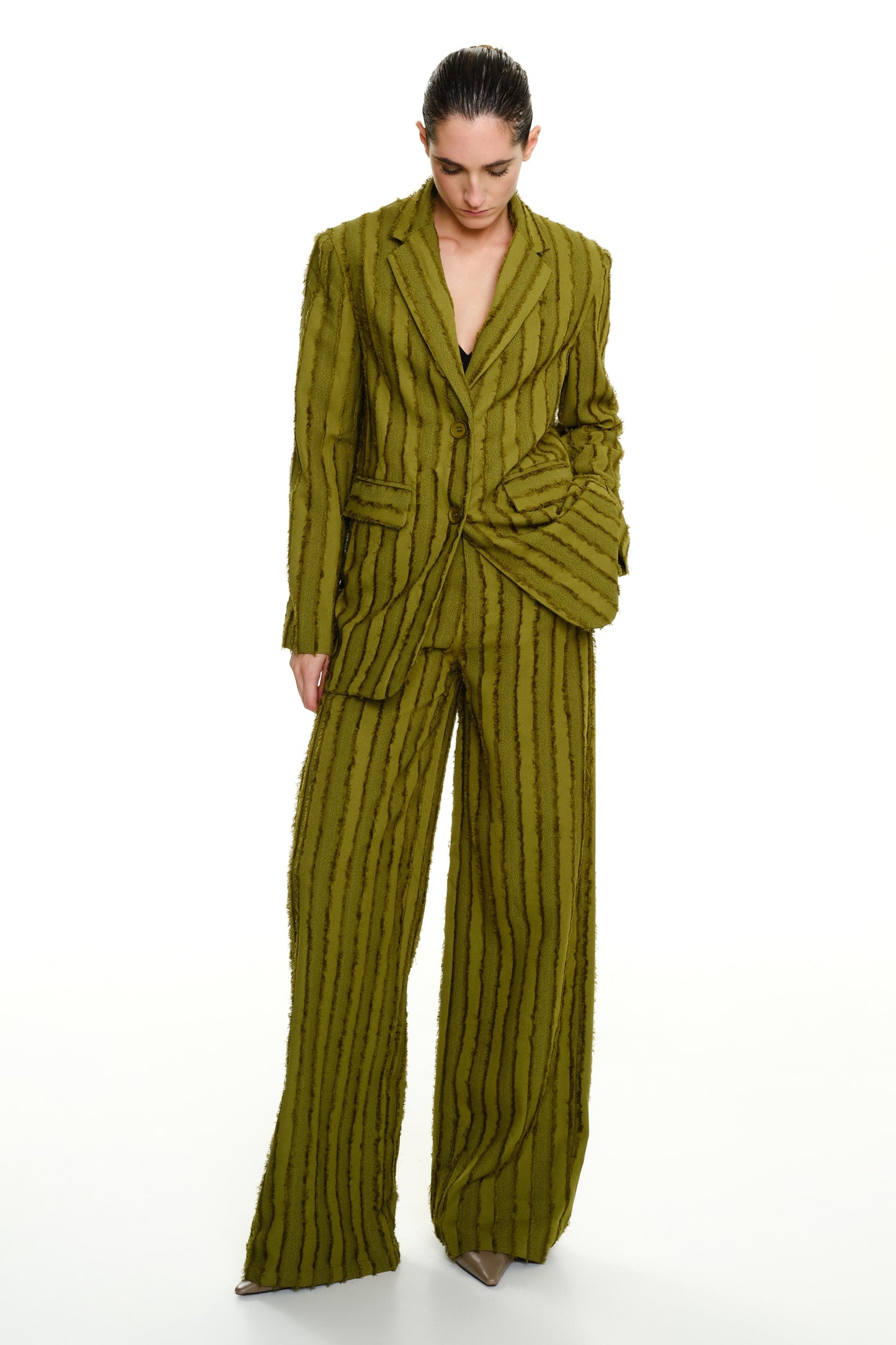 Lumina blazer met details Milly