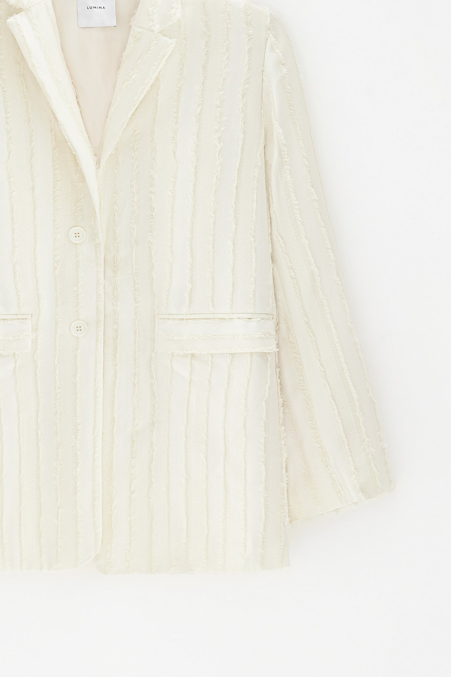 Lumina blazer met details Milly