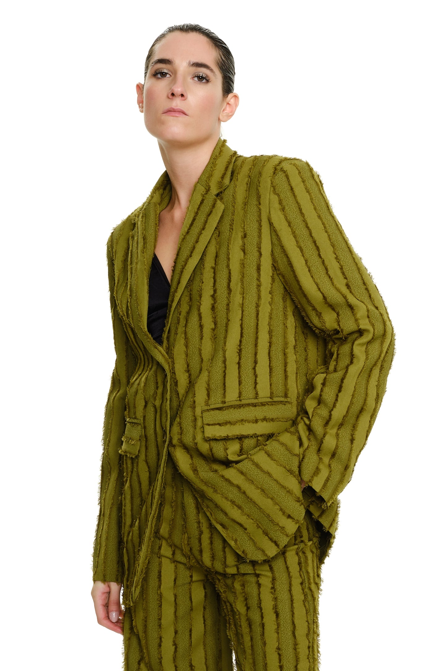 Lumina blazer met details Milly