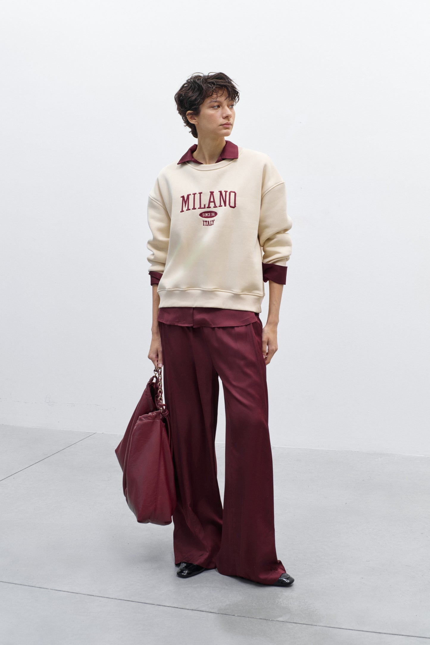 Lumina sweater Milano - Crème