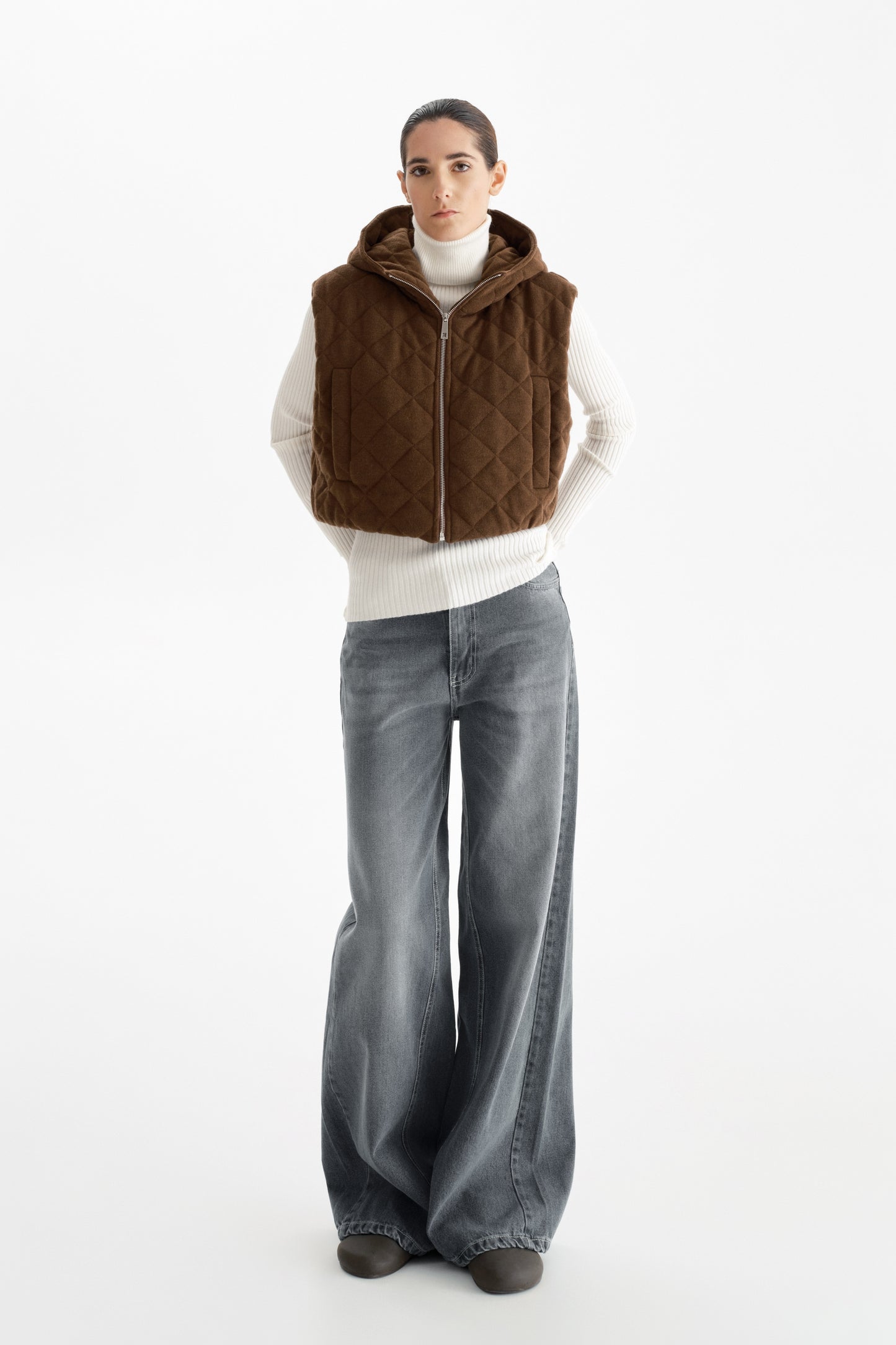 Lumina bodywarmer met capuchon Bailey