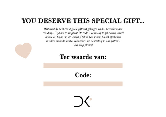 GIFTCARDS - Donnelli Kappers & Lifestyle