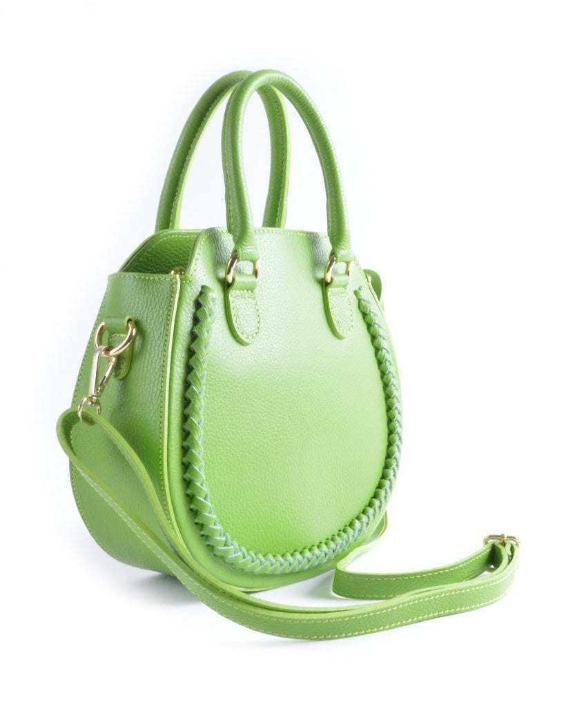 Lederen handtas Iza (3 kleuren)