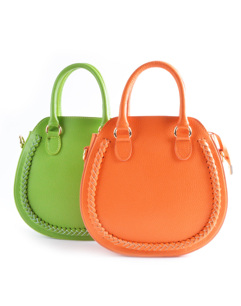 Lederen handtas Iza (3 kleuren)