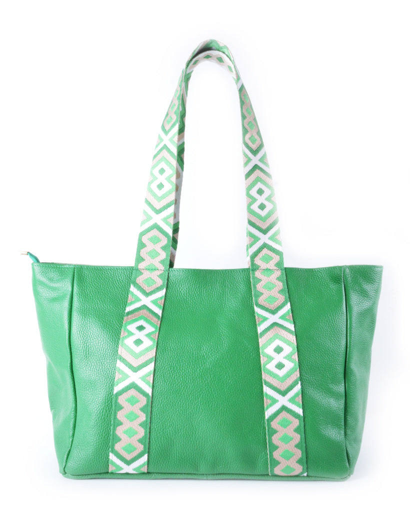 Lederen shopper Ibiza (2 kleuren)