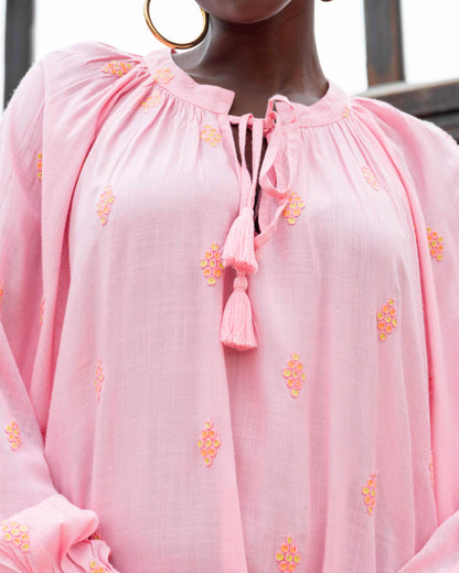 Gold & Silver tuniekjurk Noko roze