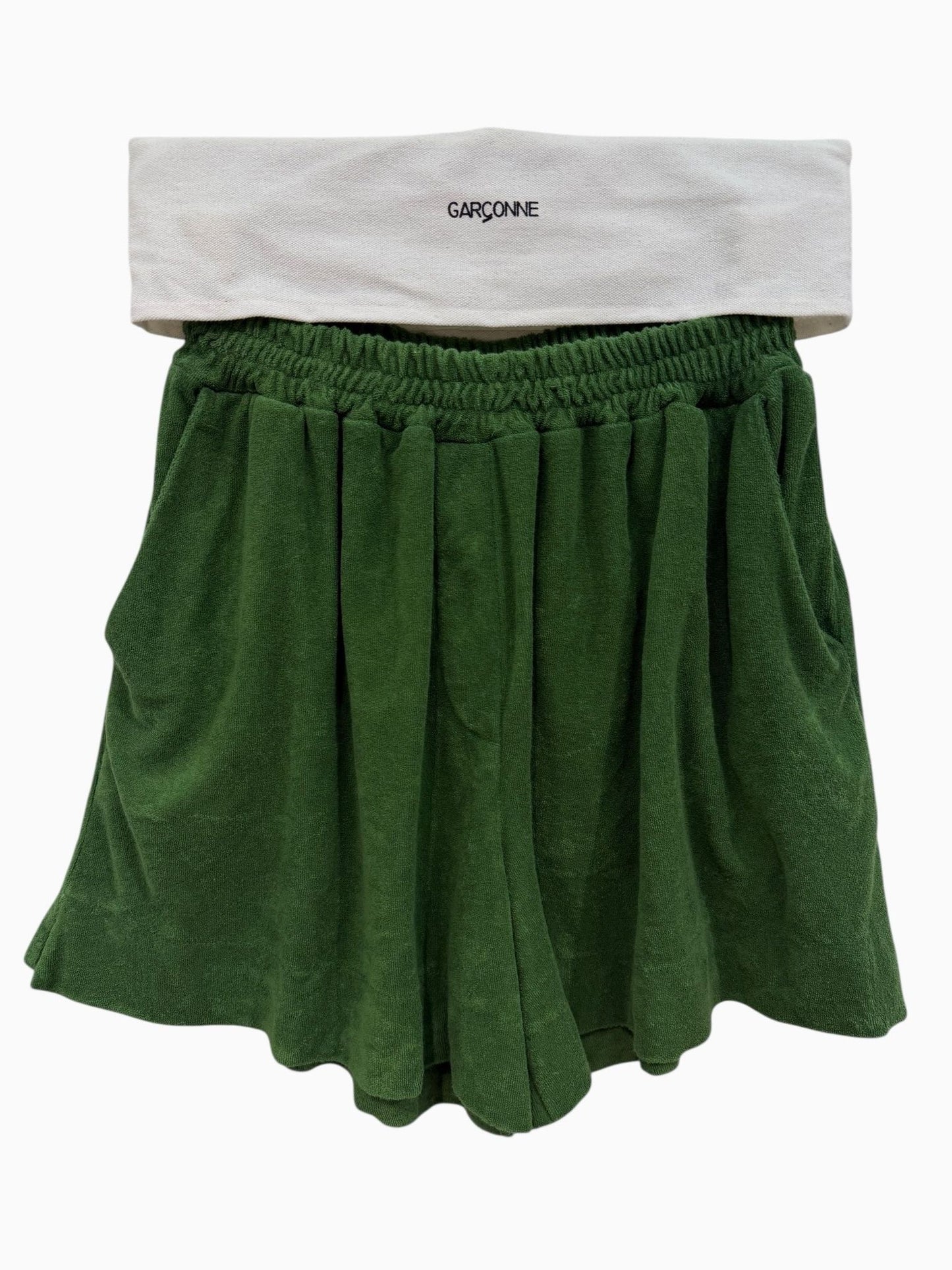 Garçonne comfy short groen