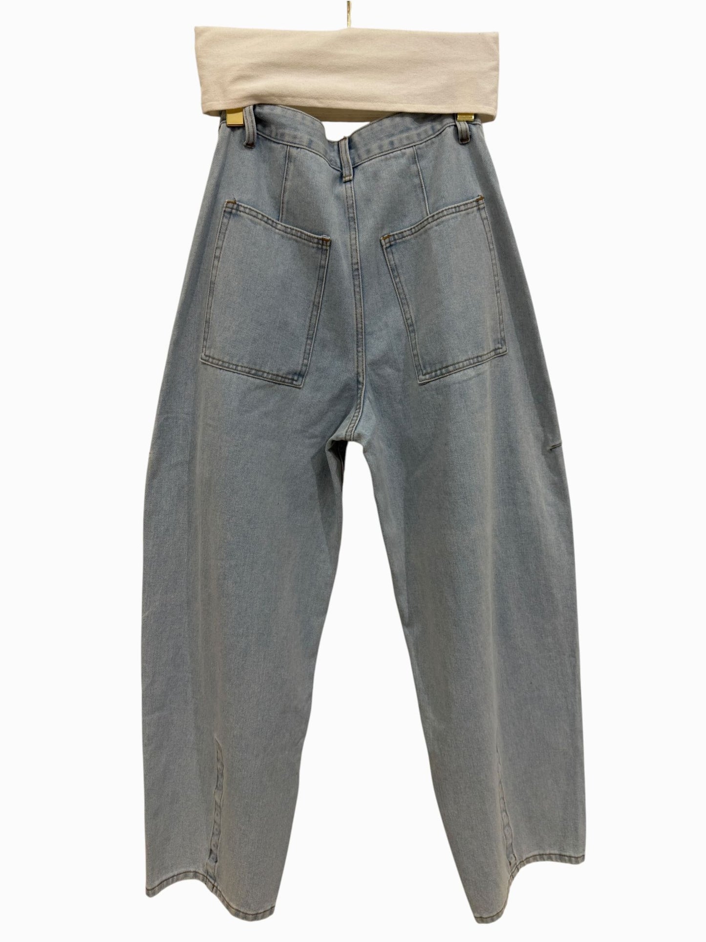 Barrel jeans lichtblauw