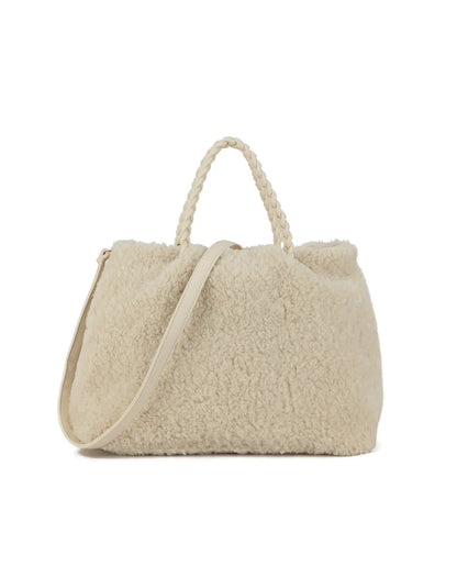 Giuliano teddy handtas - Beige