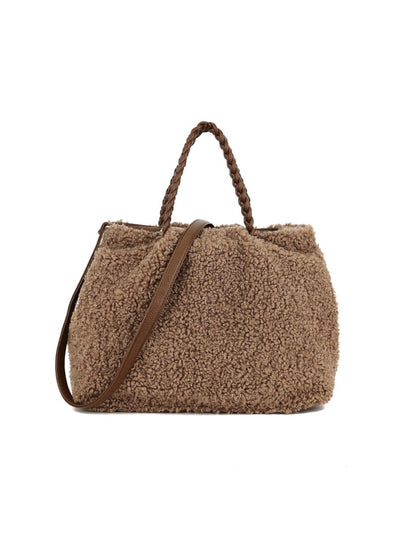 Giuliano teddy handtas - Beige